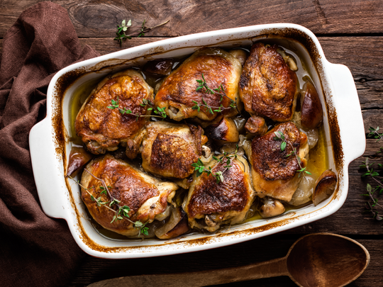how to cook chicken thighs